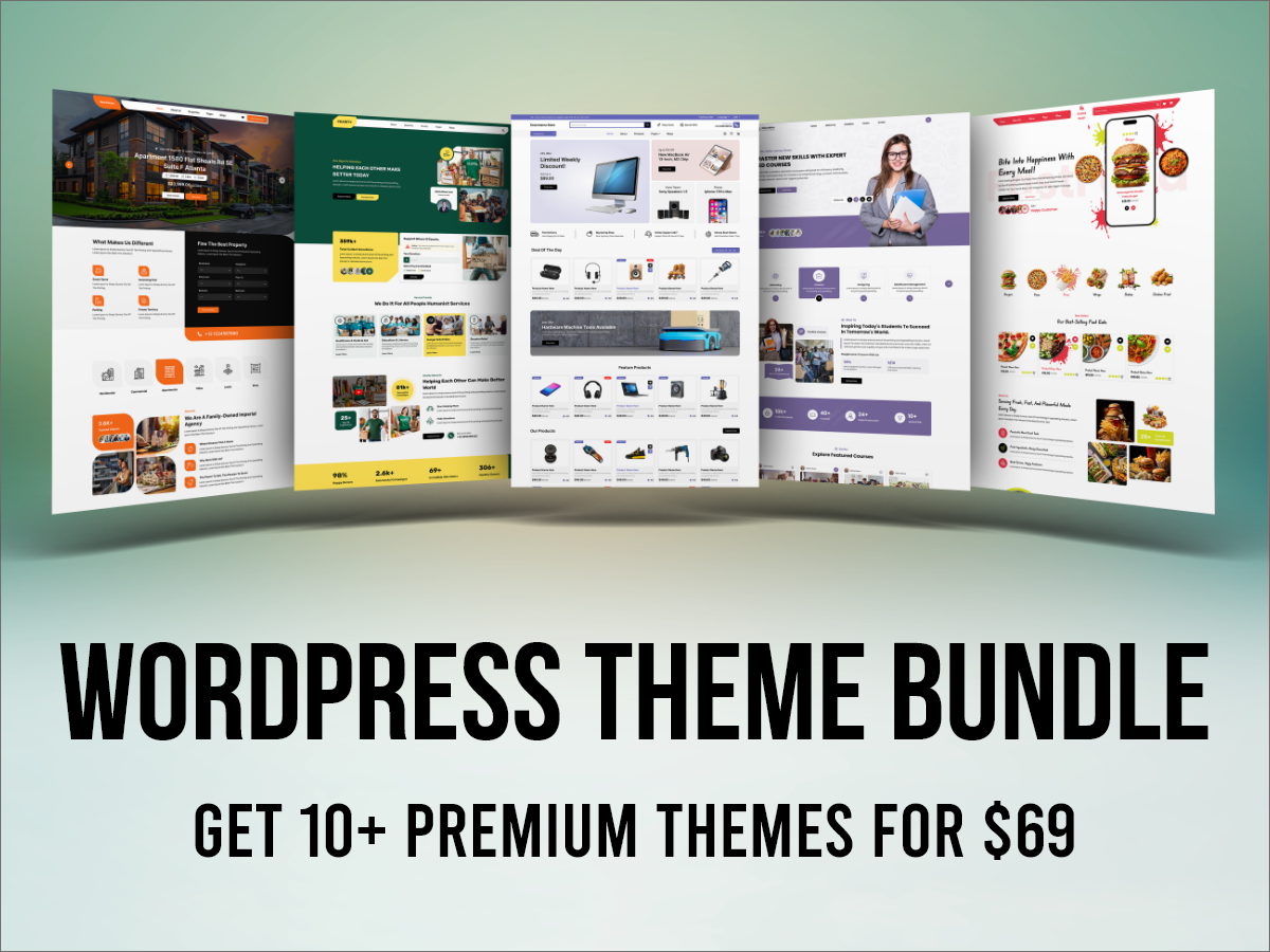 Wordpress Theme Bundle Thumbnail