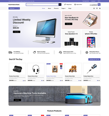 Ecommerce WordPress Theme