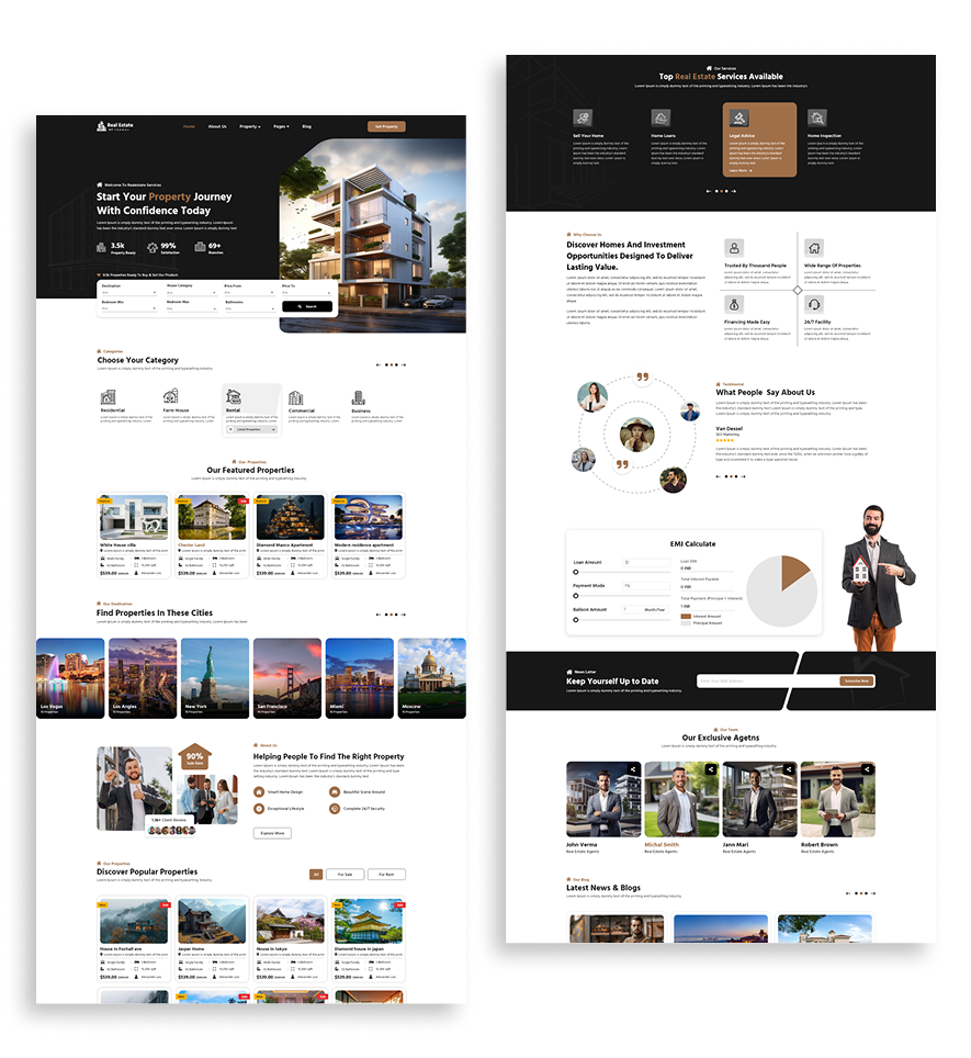 Real Estate WordPress Theme