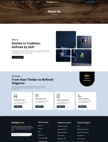 Intrior About Us Page