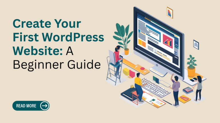Create Your First WordPress Website