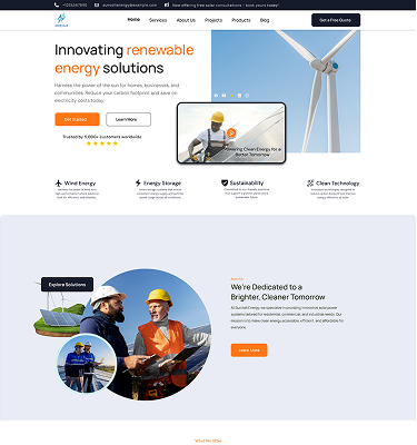 Solar WordPress Theme